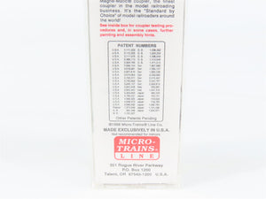 N Scale Micro-Trains MTL 21230 British Columbia Railway 40' Box Car RTR