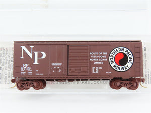 N Scale Micro-Trains MTL 22040 NP Northern Pacific 40' Box Car 8719 RTR