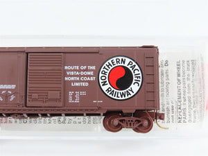 N Scale Micro-Trains MTL 22040 NP Northern Pacific 40' Box Car 8719 RTR