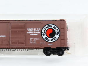 N Scale Micro-Trains MTL 22040 NP Northern Pacific 40' Box Car 8345 RTR