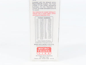 N Scale Micro-Trains MTL 22040 NP Northern Pacific 40' Box Car 8345 RTR