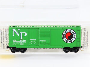 N Scale Micro-Trains MTL 22090 NP Northern Pacific 40' Box Car 8130 RTR