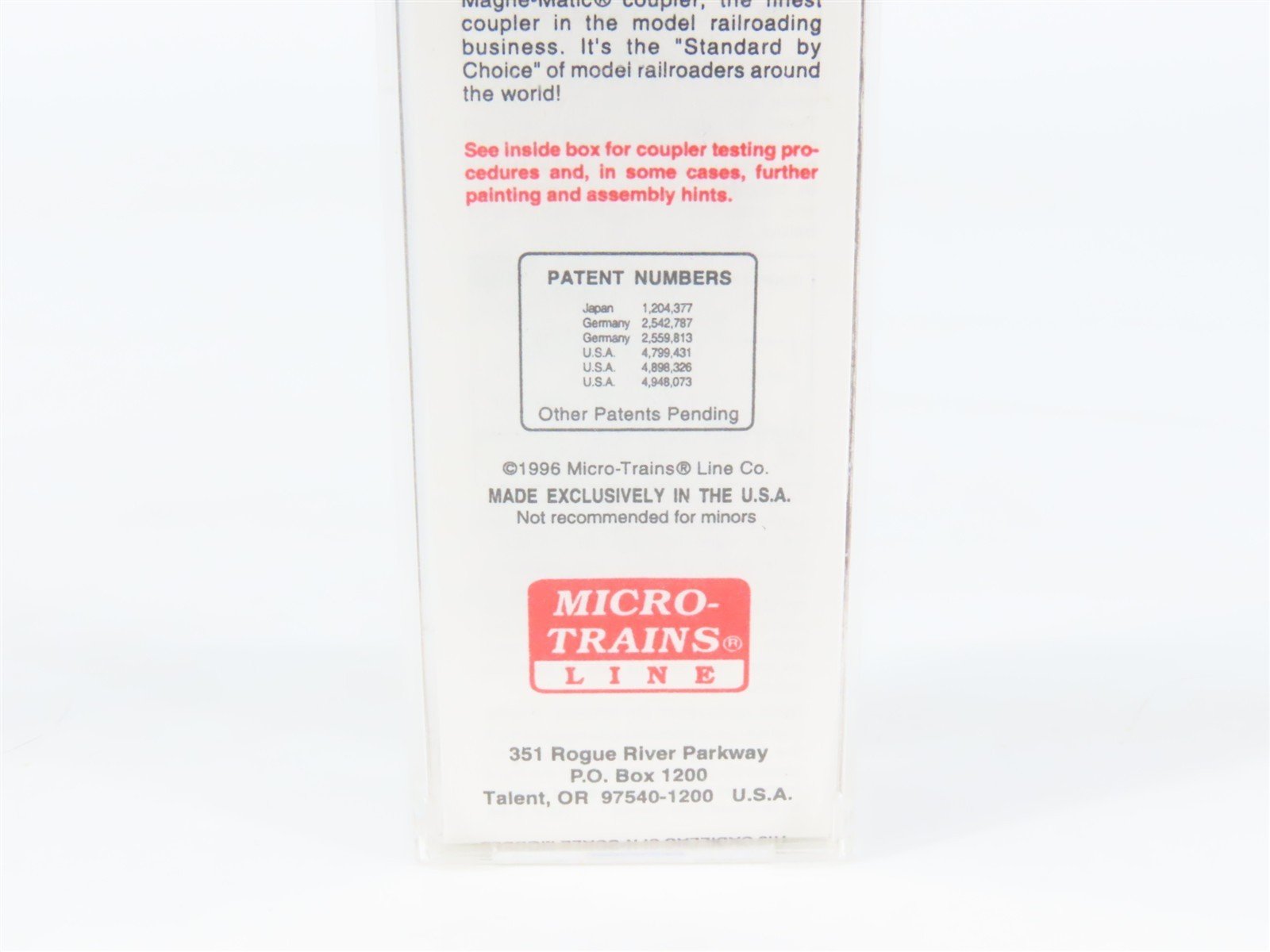 N Scale Micro-Trains MTL 23230 UP Union Pacific 40' Box Car 9147 RTR