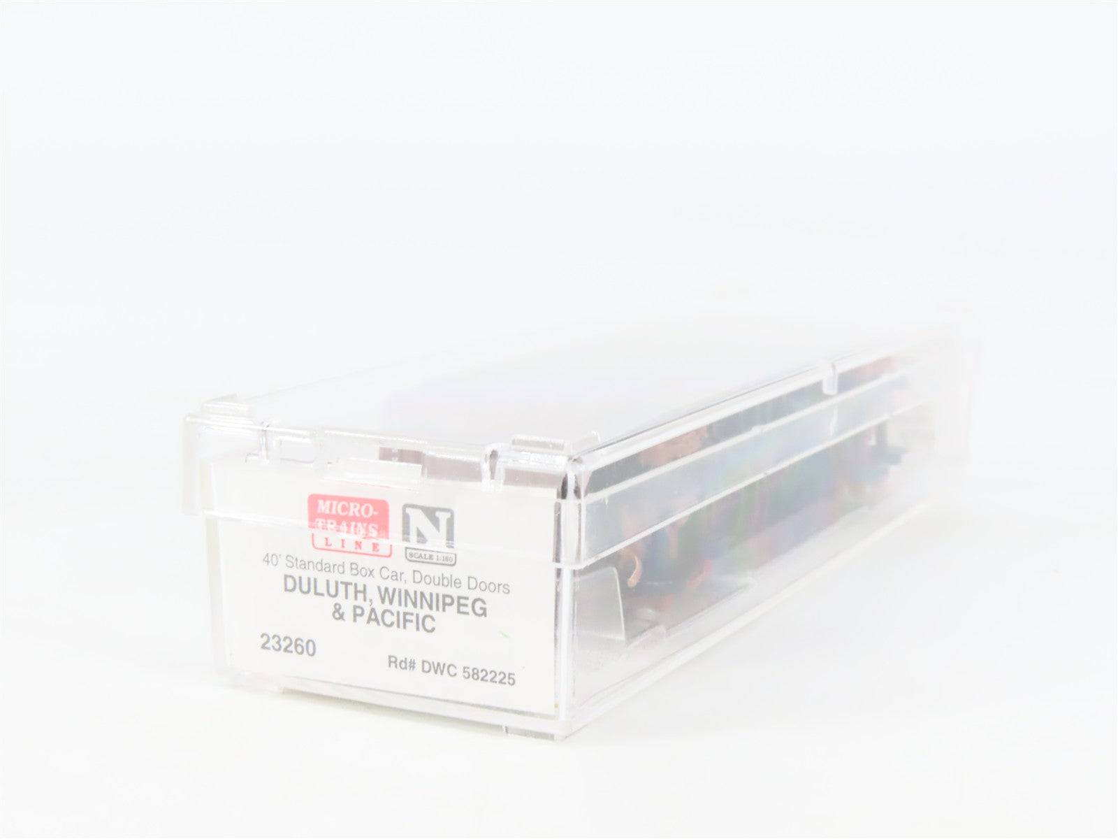 N Scale Micro-Trains MTL 23260 DWC Duluth, Winnipeg & Pacific 40' Box Car RTR