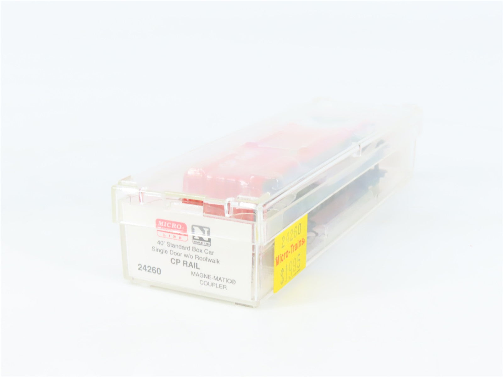 N Scale Micro-Trains MTL 24260 CP Canadian Pacific 40' Box Car 55935 RTR