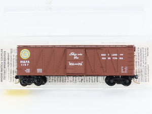 N Scale Micro-Trains MTL 28020 M&PA Maryland & Pennsylvania 40' Box Car 1157 RTR