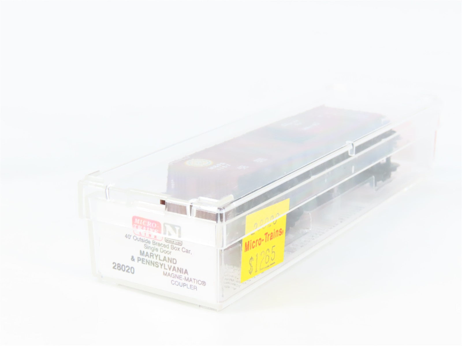 N Scale Micro-Trains MTL 28020 M&PA Maryland & Pennsylvania 40' Box Car 1157 RTR