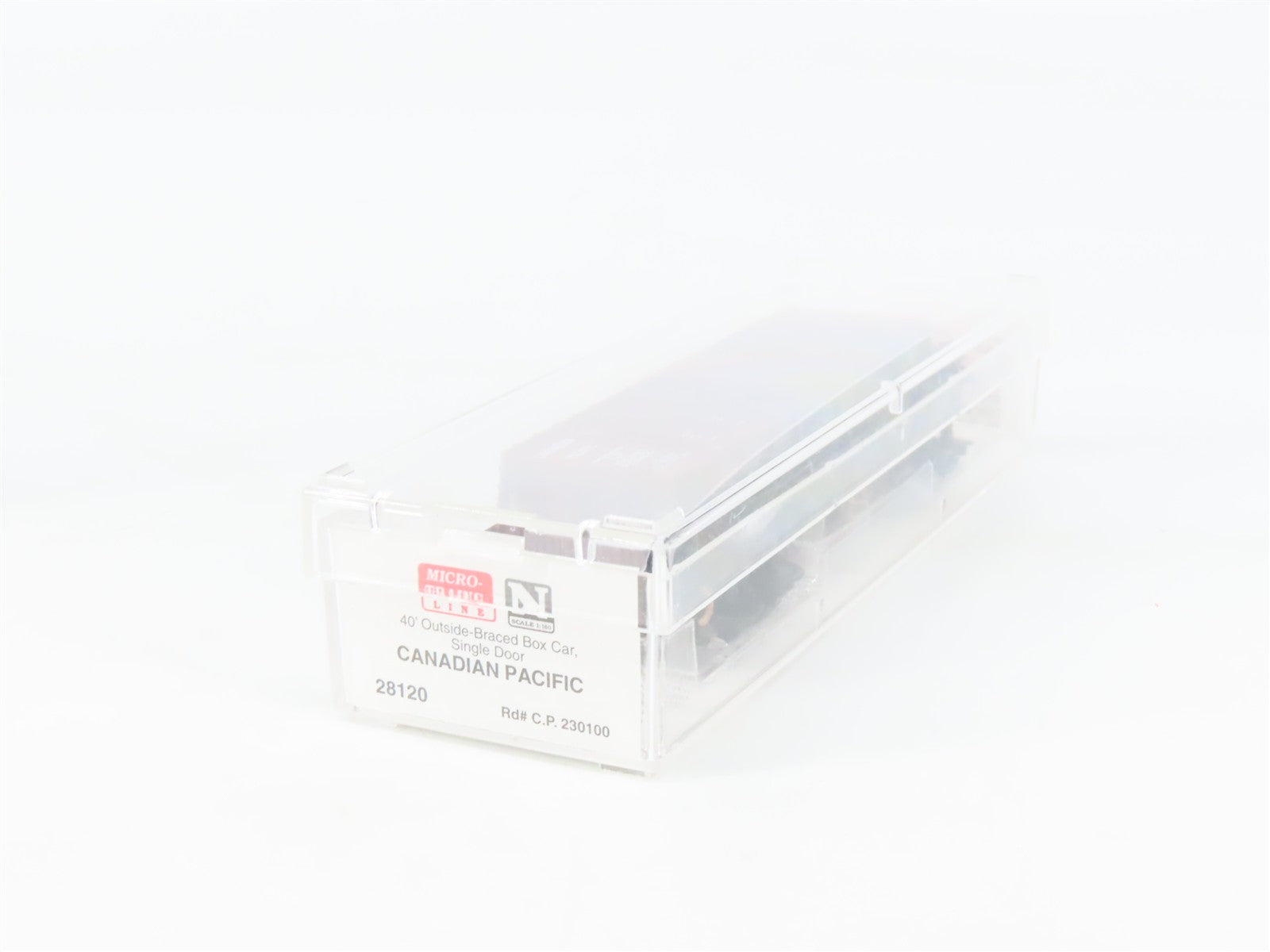 N Scale Micro-Trains MTL 28120 Canadian Pacific 40' Outside-Braced Box Car RTR