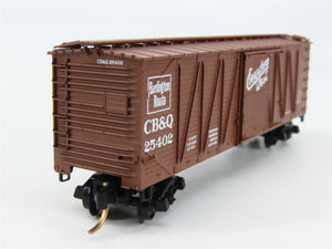 N Scale Micro-Trains MTL 28150 CB&Q Chicago, Burlington & Quincy 40' Box Car RTR