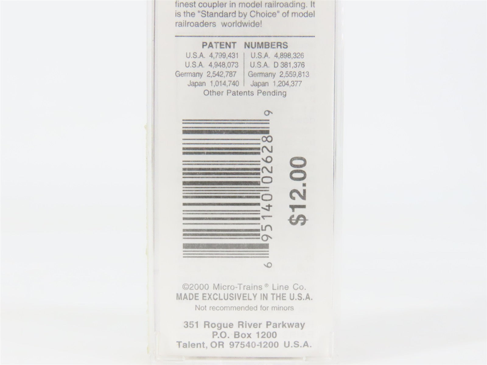 N Scale Micro-Trains MTL 28150 CB&Q Chicago, Burlington & Quincy 40' Box Car RTR