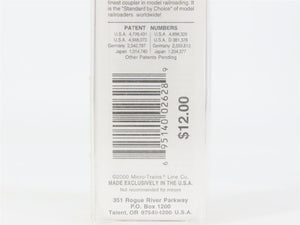 N Scale Micro-Trains MTL 28150 CB&Q Chicago, Burlington & Quincy 40' Box Car RTR