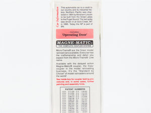 N Scale Micro-Trains MTL 29030 Northern Pacific 40' Outside-Braced Box Car RTR