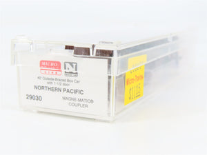 N Scale Micro-Trains MTL 29030 Northern Pacific 40' Outside-Braced Box Car RTR