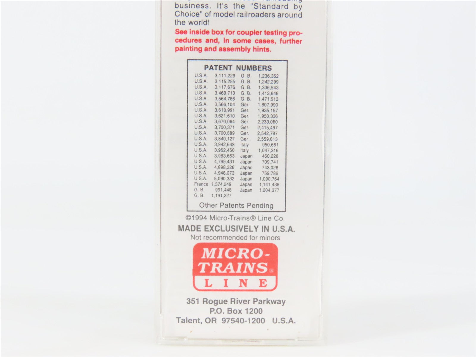N Scale Micro-Trains MTL 29070 Canadian National 40' Outside Braced Box Car RTR