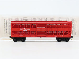 N Scale Micro-Trains MTL 35020 GN Great Northern 40' Stock/Cattle Car 55256 RTR