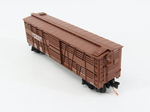 N Scale Micro-Trains MTL 35070 ATSF Santa Fe 40' Stock/Cattle Car 50652 RTR