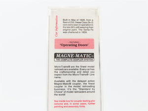 N Scale Micro-Trains MTL 35070 ATSF Santa Fe 40' Stock/Cattle Car 50652 RTR