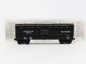 N Scale Micro-Trains MTL 35090 Denver & Rio Grande Western Stock/Cattle Car RTR