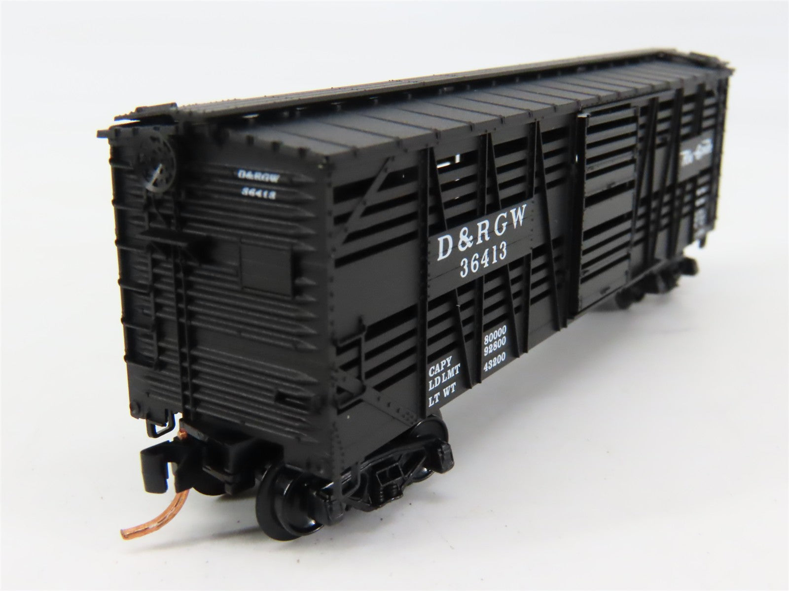 N Scale Micro-Trains MTL 35090 Denver & Rio Grande Western Stock/Cattle Car RTR