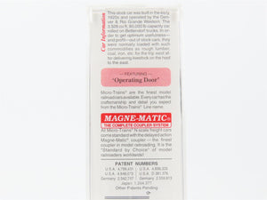 N Scale Micro-Trains MTL 35090 Denver & Rio Grande Western Stock/Cattle Car RTR