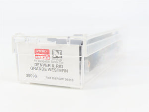 N Scale Micro-Trains MTL 35090 Denver & Rio Grande Western Stock/Cattle Car RTR