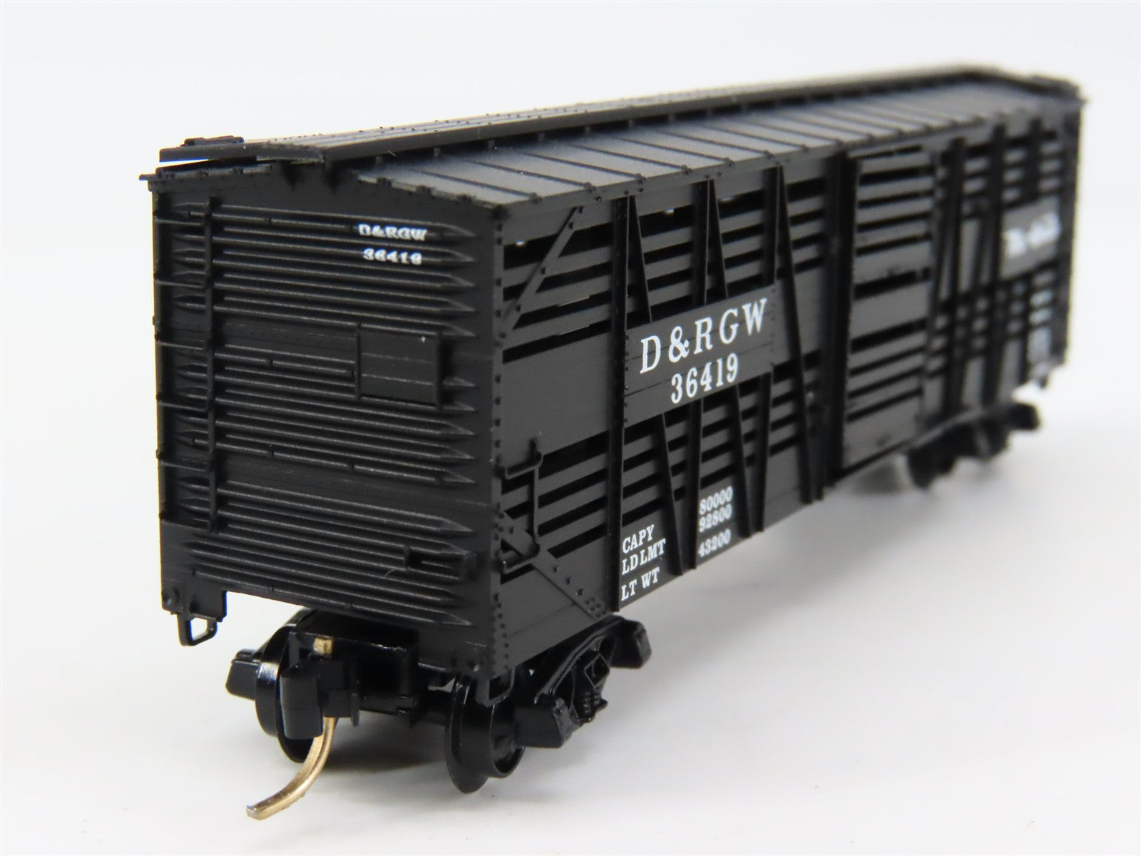 N Scale Micro-Trains MTL 35090 Denver & Rio Grande Western Stock/Cattle Car RTR