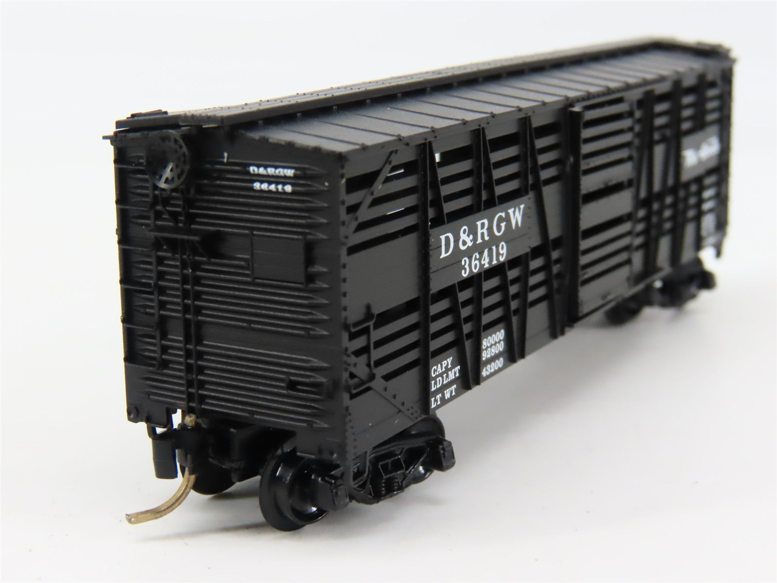 N Scale Micro-Trains MTL 35090 Denver & Rio Grande Western Stock/Cattle Car RTR
