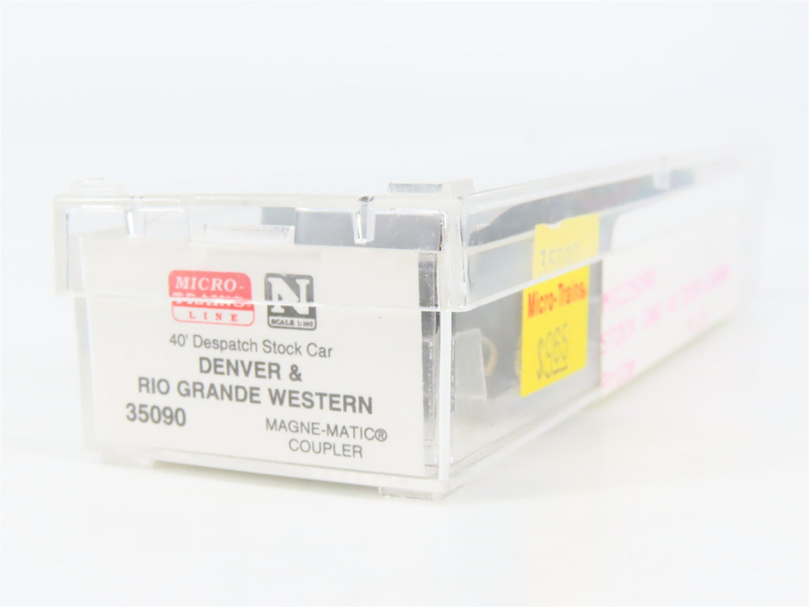 N Scale Micro-Trains MTL 35090 Denver & Rio Grande Western Stock/Cattle Car RTR