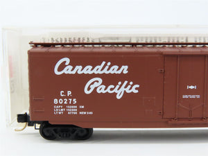N Scale Micro-Trains MTL 38220 CP Canadian Pacific 50' Plug Door Box Car RTR
