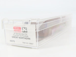 N Scale Micro-Trains MTL 38270 GN Great Northern 50' Box Car 24872 RTR