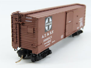N Scale Micro-Trains MTL 39060 Santa Fe 40' Double-Sheathed Wood Box Car RTR