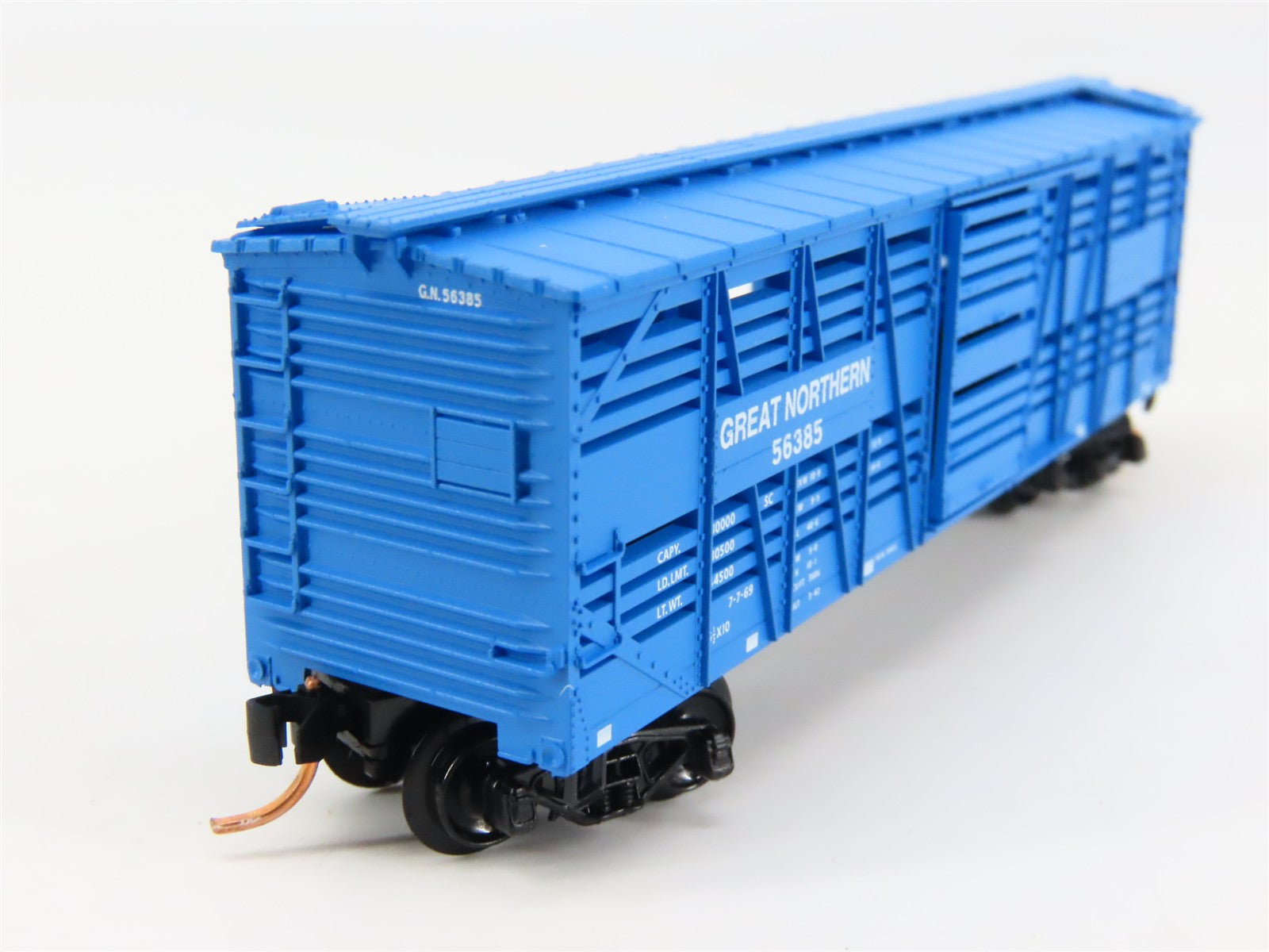 N Scale Micro-Trains MTL 35170 GN Great Northern 40' Stock/Cattle Car 56385 RTR