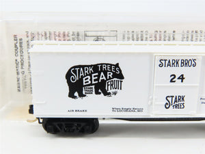 N Scale Micro-Trains MTL 42010 Stark Trees 40' Box Car 24 RTR