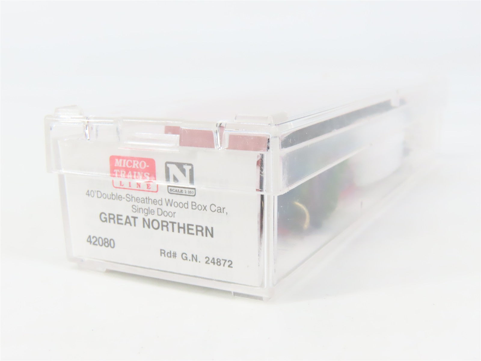 N Scale Micro-Trains MTL 42080 GN Great Northern 40' Box Car 3270 RTR