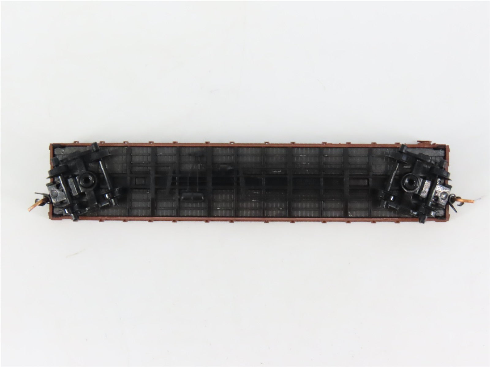 N Scale Micro-Trains MTL 44060 ATSF Santa Fe 50' Straight Side Flat Car #90822