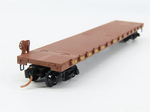 N Scale Micro-Trains MTL 44090 Chicago, Burlington & Quincy 50' Flat Car RTR