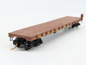 N Scale Micro-Trains MTL 44090 Chicago, Burlington & Quincy 50' Flat Car RTR
