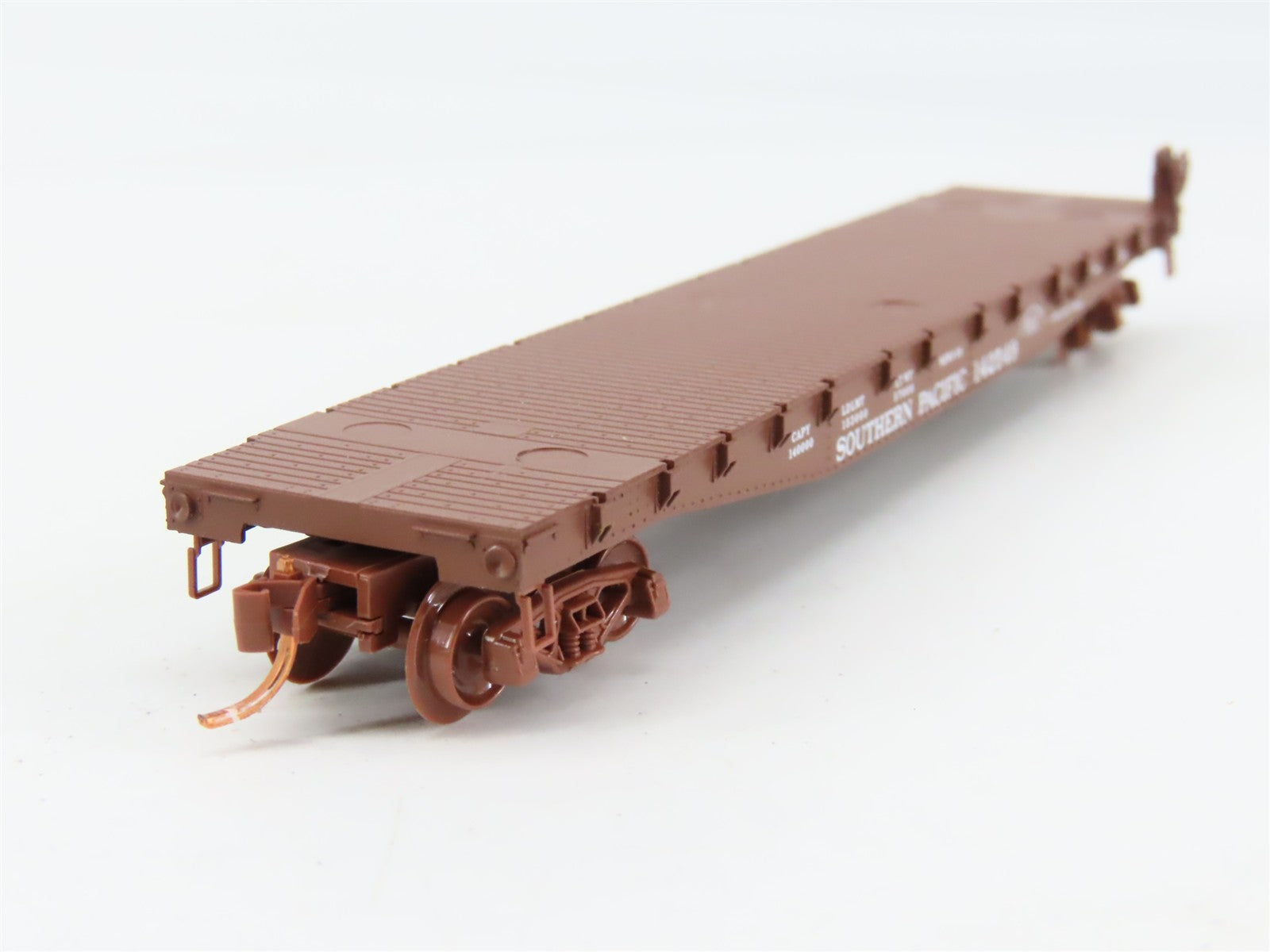 N Scale Micro-Trains MTL 45030 Southern Pacific 50' Fishbelly Flat Car RTR