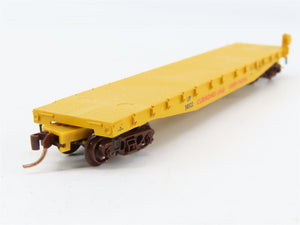 N Scale Micro-Trains MTL 45070 UP Union Pacific 50' Flat Car #58522