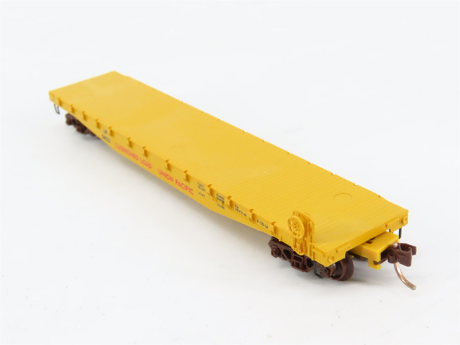 N Scale Micro-Trains MTL 45070 UP Union Pacific 50' Flat Car #58522