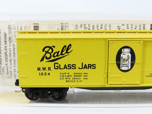 N Scale Micro-Trains MTL 42030 MWR Muncie & Western 40' Box Car 1024 RTR