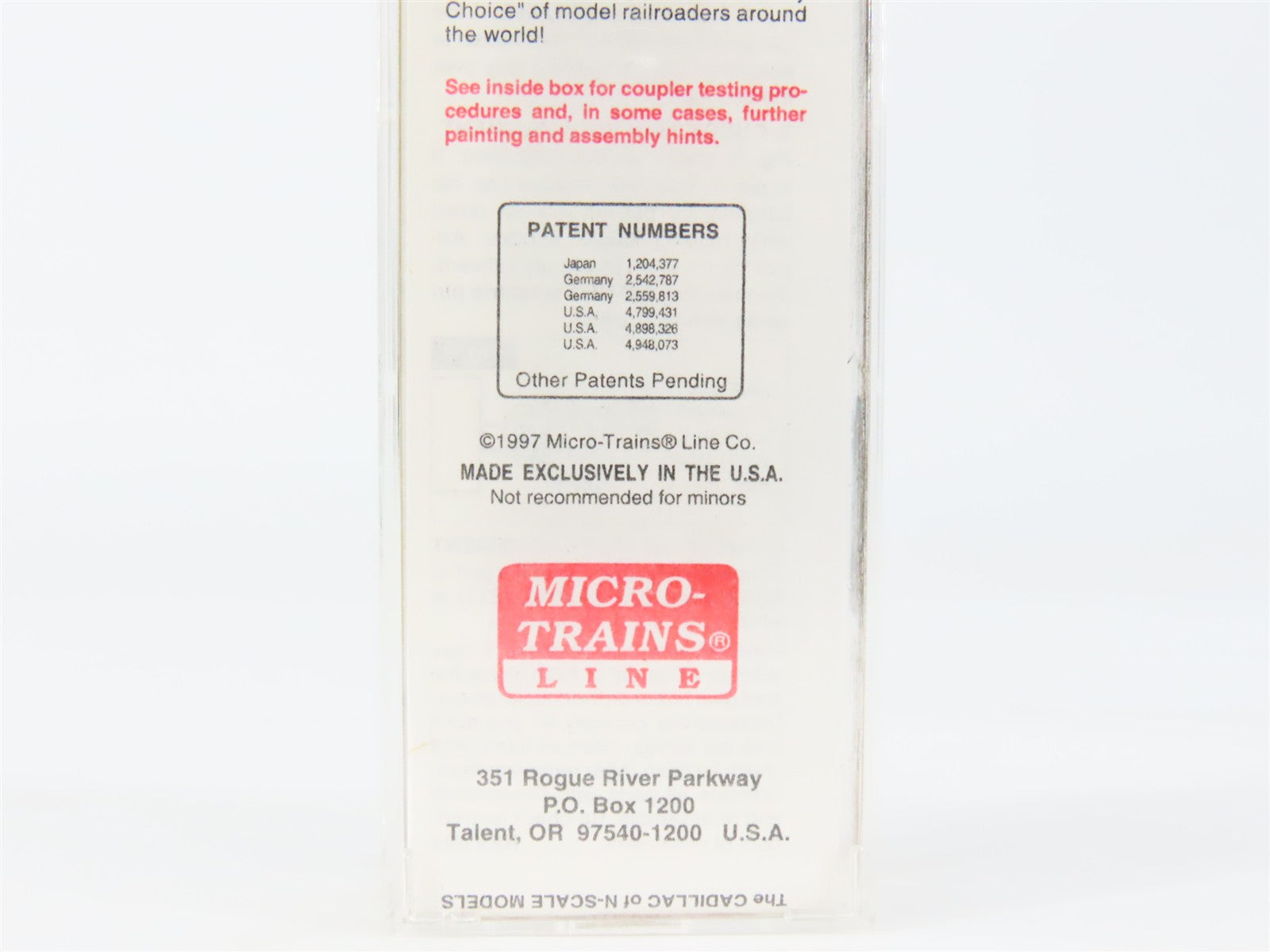 N Scale Micro-Trains MTL 42030 MWR Muncie & Western 40' Box Car 1024 RTR