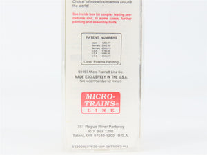 N Scale Micro-Trains MTL 42030 MWR Muncie & Western 40' Box Car 1024 RTR