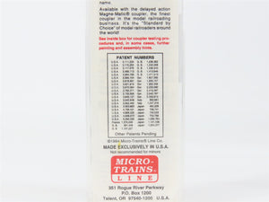 N Scale Micro-Trains MTL 47240 SFRB Santa Fe 40' Double-Sheathed Wood Reefer RTR