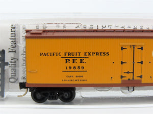 N Scale Micro-Trains MTL 47060 PFE Pacific Fruit Express 40' Reefer 19859 RTR