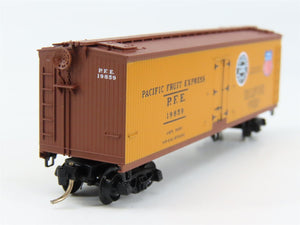 N Scale Micro-Trains MTL 47060 PFE Pacific Fruit Express 40' Reefer 19859 RTR