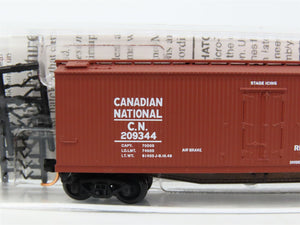 N Scale Micro-Trains MTL 47200 CN Canadian National 40' Reefer 209344 RTR