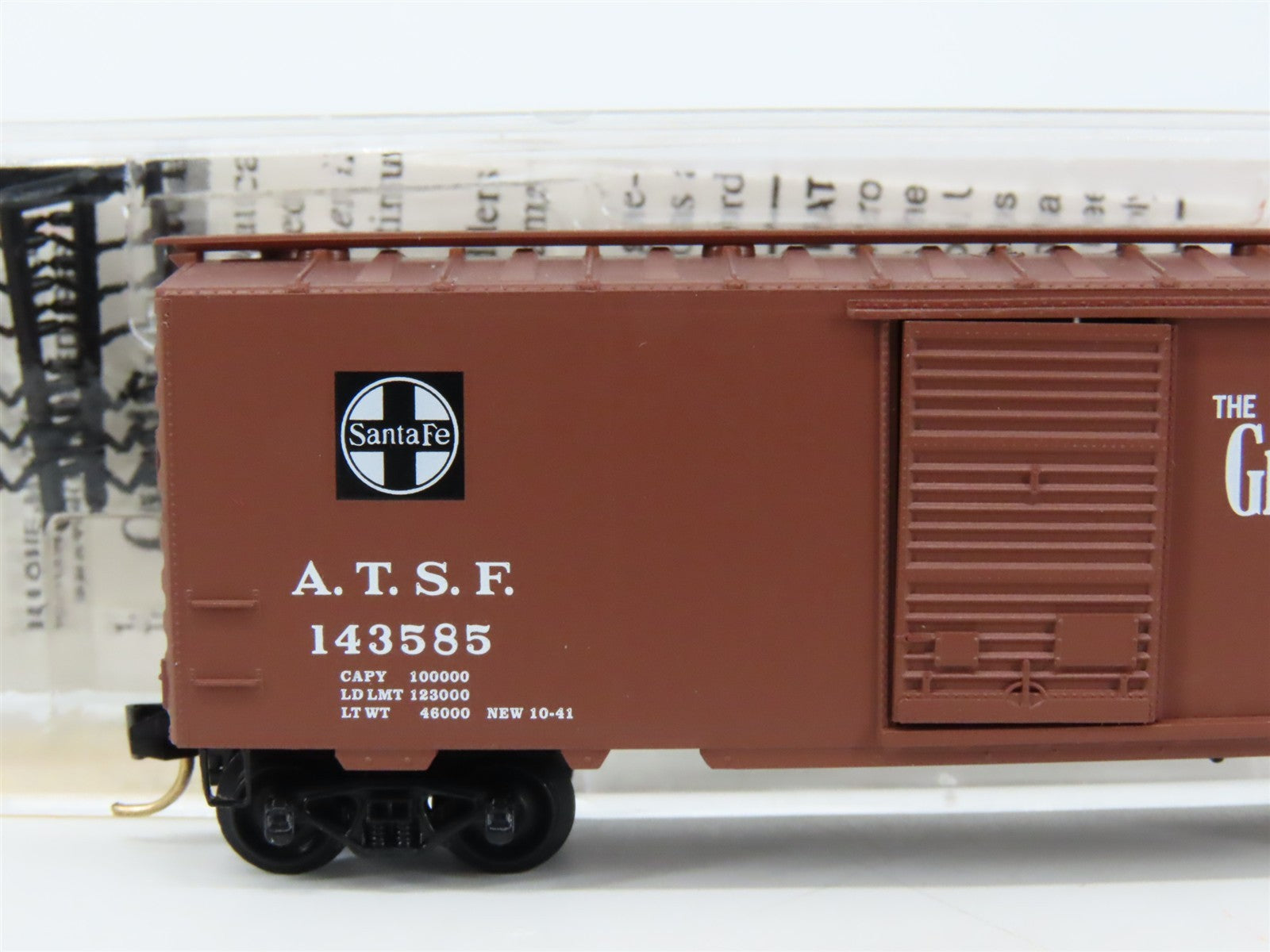 N Scale Micro-Trains MTL ATSF Santa Fe 