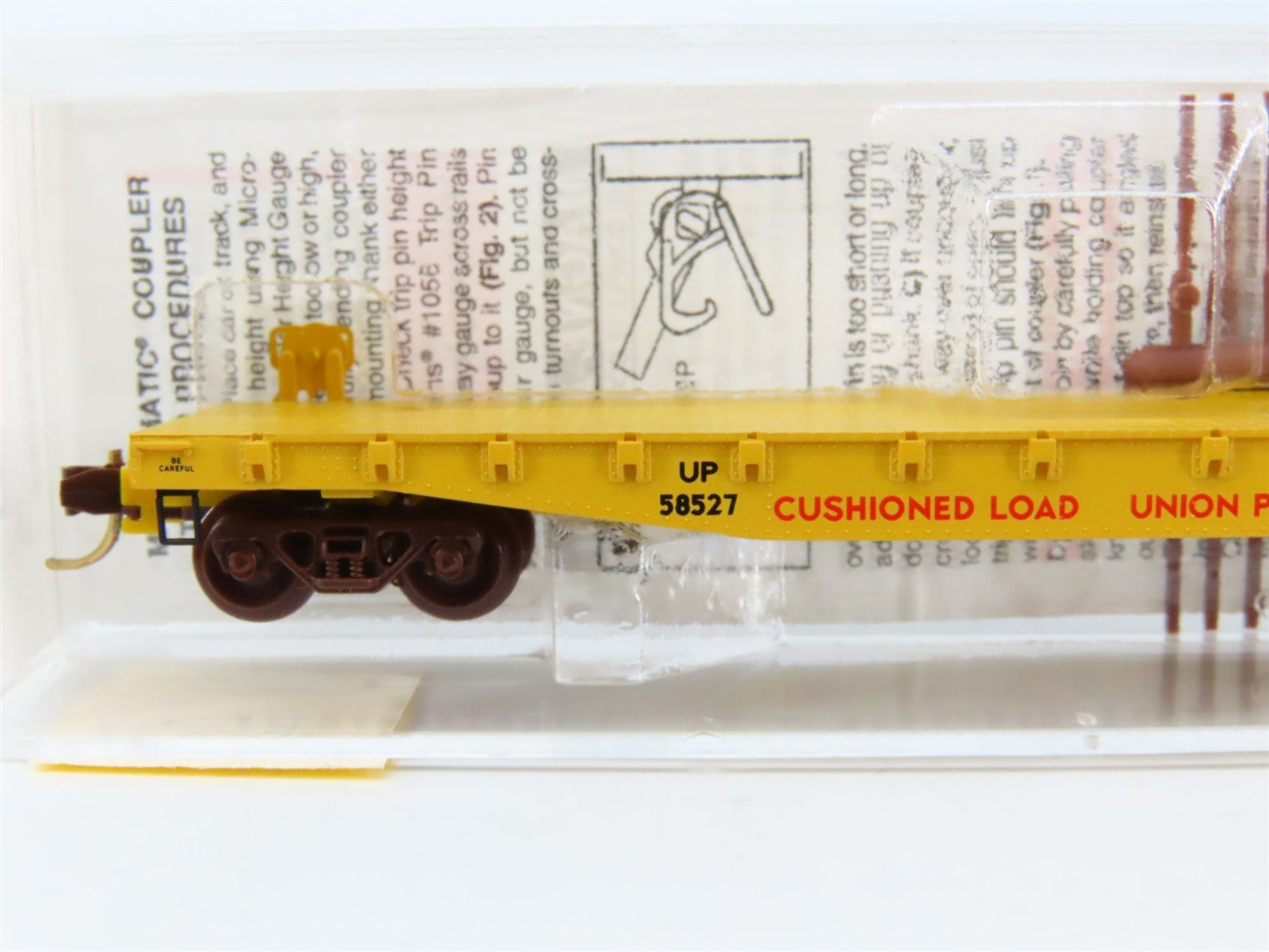 N Scale Micro-Trains MTL 45070 UP Union Pacific 50' Flat Car #58527