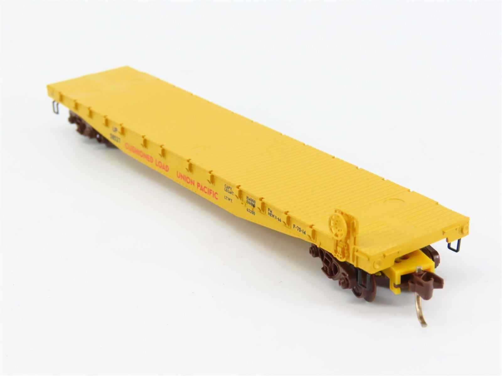 N Scale Micro-Trains MTL 45070 UP Union Pacific 50' Flat Car #58527